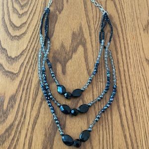 Black and grey necklace
